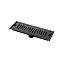 GPL1143 AKUA REJILLA LINEAL RANURADA PISO BLACK 30X10 - (EC18E)