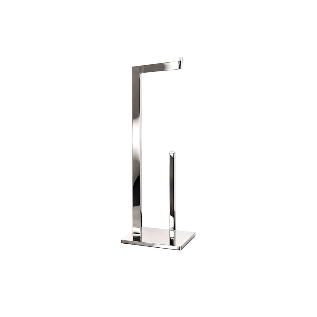GPL1158 BEELEE PAPELERA PISO PREM CRHOME - CROMADO