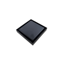 GPL1162 VITTA REJILLA LISA REVERSIBLE 10x10 - NEGRO MATE RECTANG - BLACK (115934)